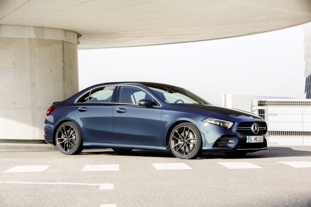 Mercedes-AMG A 35 grows a boot. Image by Mercedes-AMG.