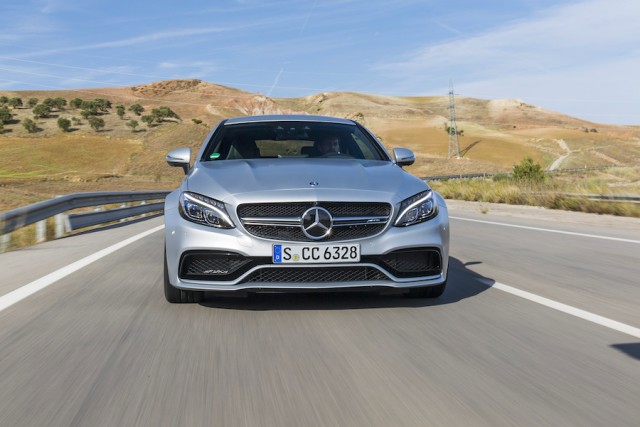 First drive: Mercedes-AMG C 63 S Coupé. Image by Mercedes-AMG.