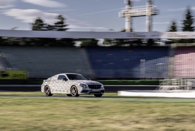 Mercedes-AMG C 63 Coupé nears completion. Image by Mercedes-AMG.