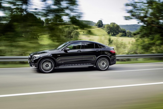 AMG's GLC 43 now comes in Coupe flavour. Image by Mercedes-AMG.