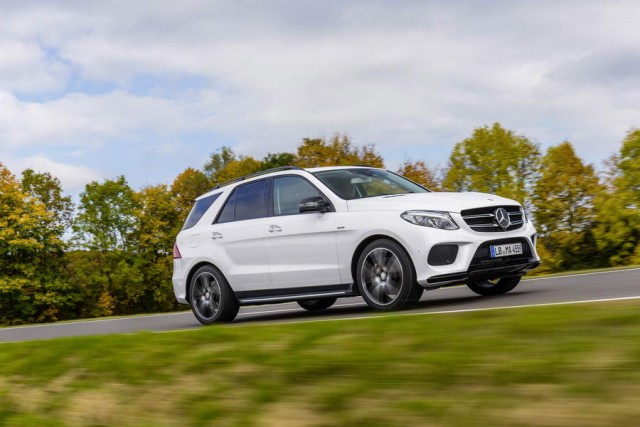 Mercedes-AMG gives the GLE 450 a work over. Image by Mercedes-AMG.