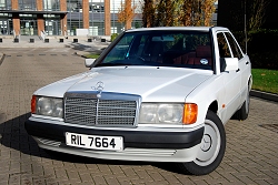 Mercedes-Benz 190E. Image by Kyle Fortune.