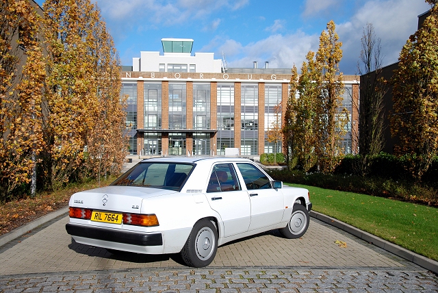 Mercedes-Benz 190E. Image by Kyle Fortune.