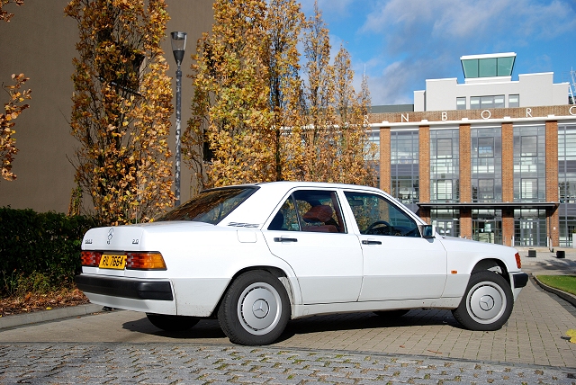 Mercedes-Benz 190E. Image by Kyle Fortune.