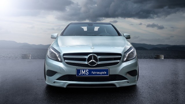 Affordable JMS bumper kit for Merc A-Class. Image by JMS.