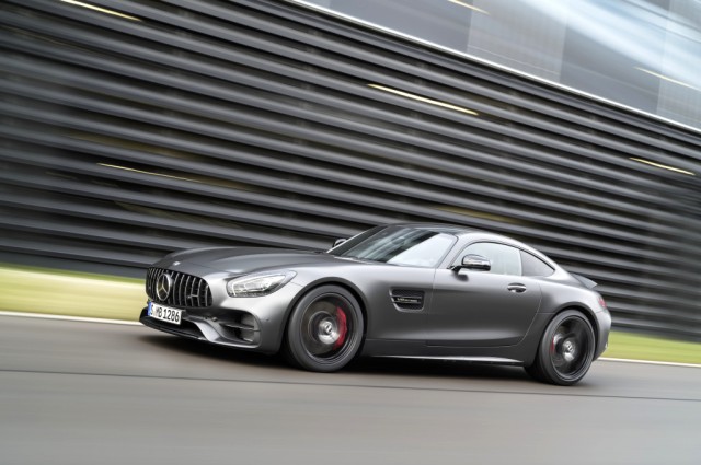 First drive: Mercedes-AMG GT C Coupe. Image by Mercedes.