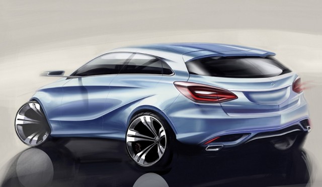 Merc to launch B-Class based compact CLS. Image by Mercedes-Benz.