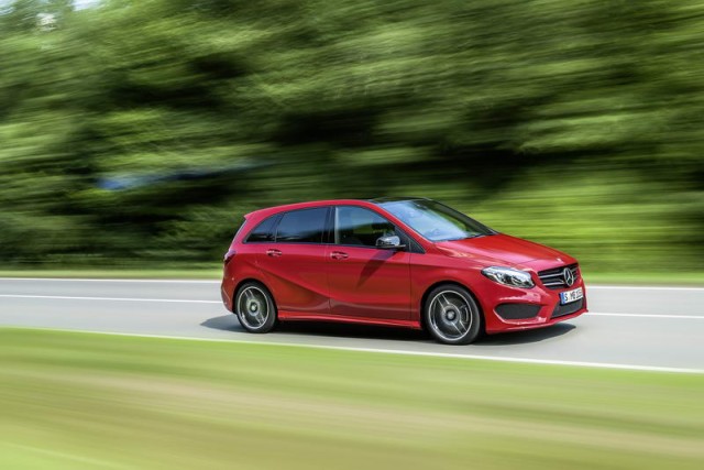 Merc B-Class gets a facelift. Image by Mercedes-Benz.