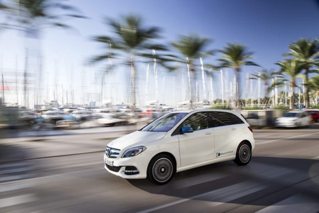First drive: Mercedes-Benz B-Class Electric Drive. Image by Mercedes-Benz.