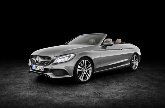 Mercedes C-Class Cabriolet in detail. Image by Mercedes-Benz.