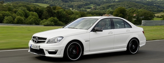C 63 AMG gets a mean new face. Image by Mercedes-Benz.