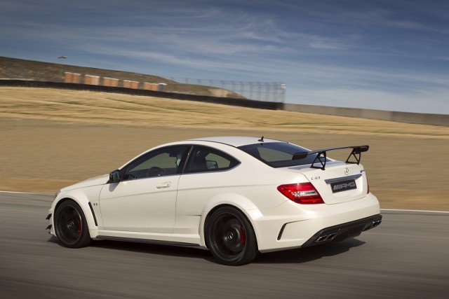 First Drive: Mercedes-Benz C 63 AMG Coup Black Series. Image by Mercedes-Benz.