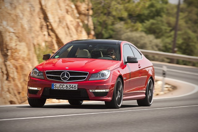 First Drive: Mercedes-Benz C 63 AMG Coupé. Image by Mercedes-Benz.