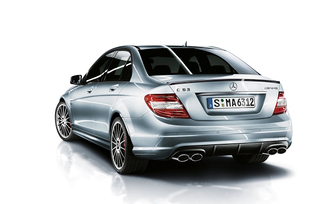 Mercedes C 63 AMG gets power boost. Image by Mercedes-Benz.