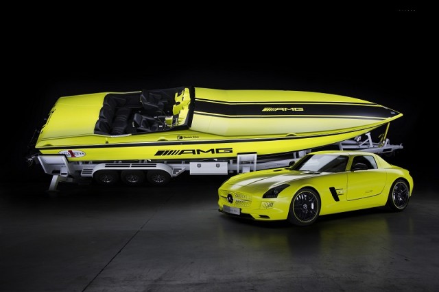 AMG builds a boat. Image by Mercedes-Benz.