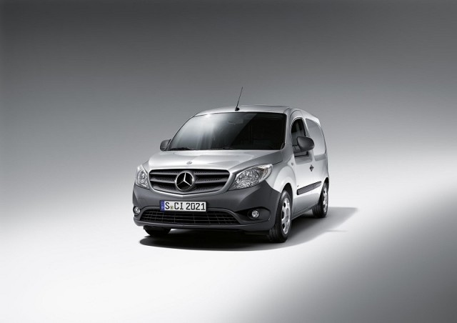 Mercedes' new urban delivery van. Image by Mercedes-Benz.