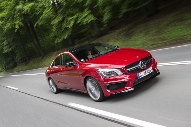 First drive: Mercedes-Benz CLA 45 AMG. Image by Mercedes-Benz.