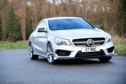 2014 Mercedes-Benz CLA 45 AMG. Image by Mercedes-Benz.