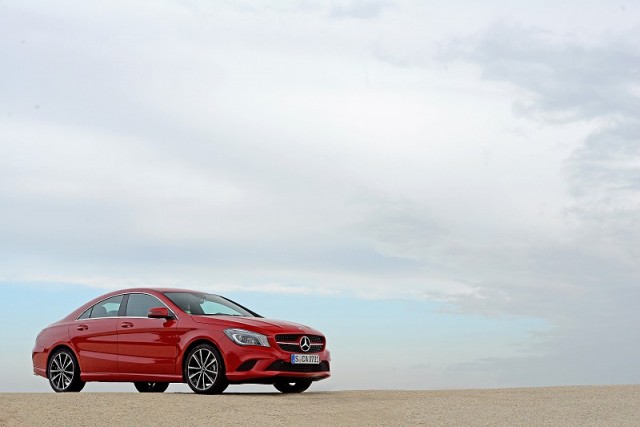 First drive: Mercedes-Benz CLA. Image by Mercedes-Benz.