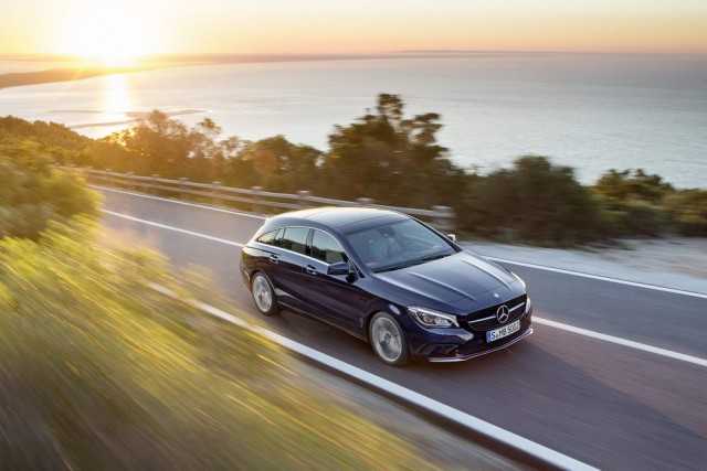 CLA and Shooting Brake facelifted. Image by Mercedes-Benz.