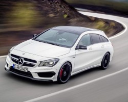 2015 Mercedes-Benz CLA 45 AMG Shooting Brake. Image by Mercedes-Benz.