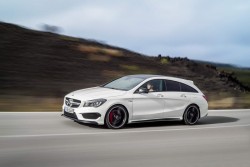 2015 Mercedes-Benz CLA 45 AMG Shooting Brake. Image by Mercedes-Benz.