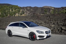 2015 Mercedes-Benz CLA 45 AMG Shooting Brake. Image by Mercedes-Benz.