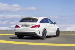 2015 Mercedes-Benz CLA 45 AMG Shooting Brake. Image by Mercedes-Benz.