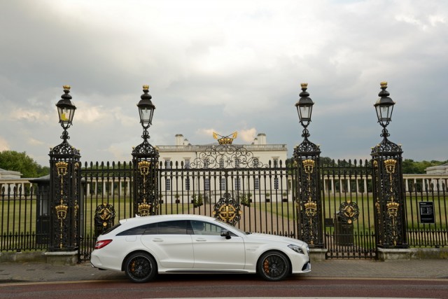 First drive: Mercedes-Benz CLS 63 AMG Shooting Brake. Image by Mercedes-Benz.