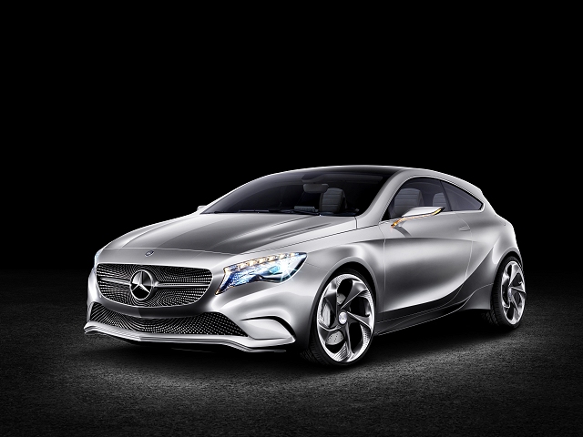 Mercedes previews all-new A-Class. Image by Mercedes-Benz.