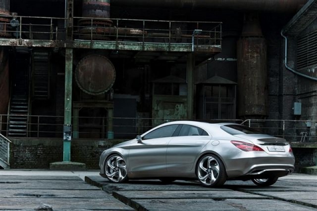 Gorgeous new baby Merc CLS. Image by Mercedes-Benz.