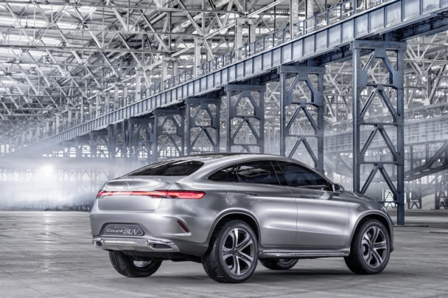Mercedes reveals Concept Coup SUV. Image by Mercedes-Benz.