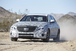 2016 Mercedes-Benz E-Class under disguise. Image by Mercedes-Benz.