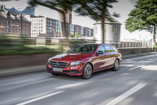 First drive: Mercedes-Benz E 220 d Estate. Image by Mercedes-Benz.