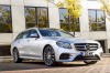 Mercedes adds 4Matic to E 220 d. Image by Mercedes-Benz.