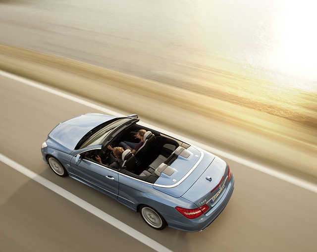 Mercedes E-Class goes topless. Image by Mercedes-Benz.