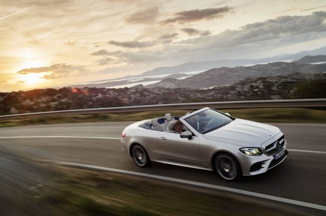 Mercedes completes E-Class family with Cabriolet. Image by Mercedes-Benz.