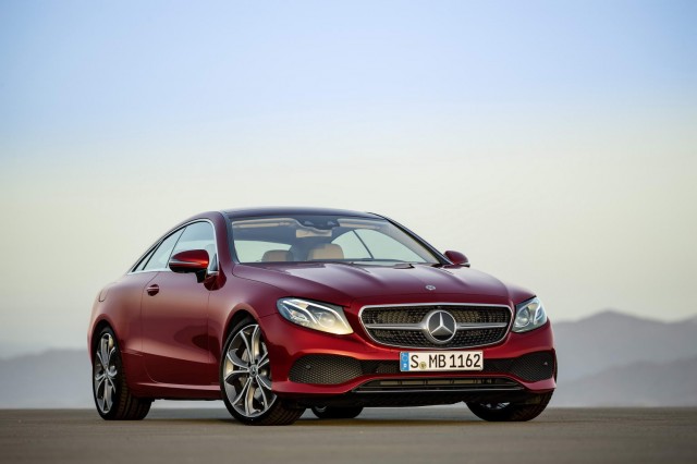 Mercedes adds Coupe to E-Class clan. Image by Mercedes-Benz.