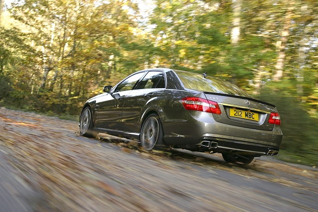 First Drive: Mercedes-Benz E 63 AMG Performance Pack. Image by Charlie Magee.