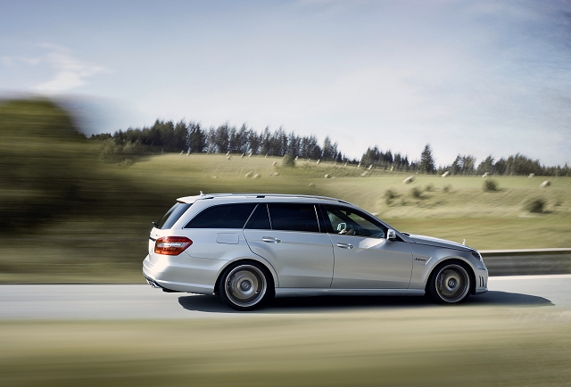 First drive: Mercedes-Benz E 63 AMG Estate. Image by Mercedes-Benz.