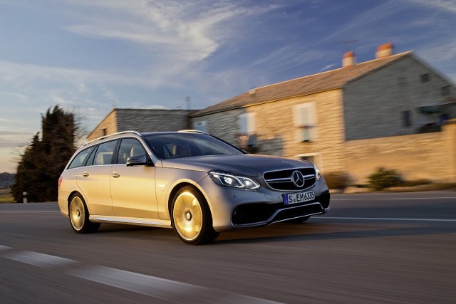 First drive: Mercedes-Benz E 63 AMG Estate. Image by Mercedes-Benz.