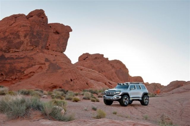 Merc G-Wagen set to grow. Image by Mercedes-Benz.