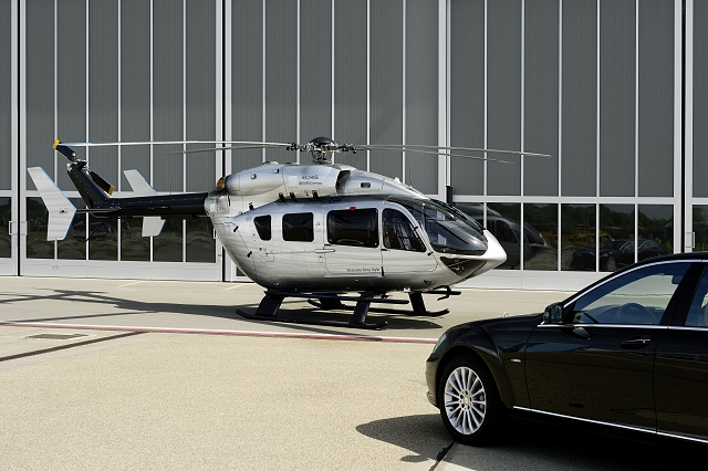 Mercedes takes to the skies. Image by Mercedes-Benz.