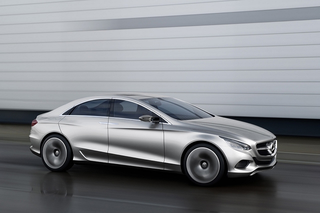 Merc mini-CLS concept revealed. Image by Mercedes-Benz.