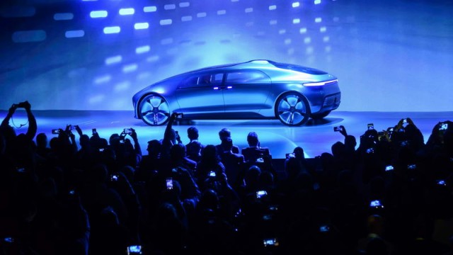Self-driving Merc debuts in CES. Image by Mercedes-Benz.