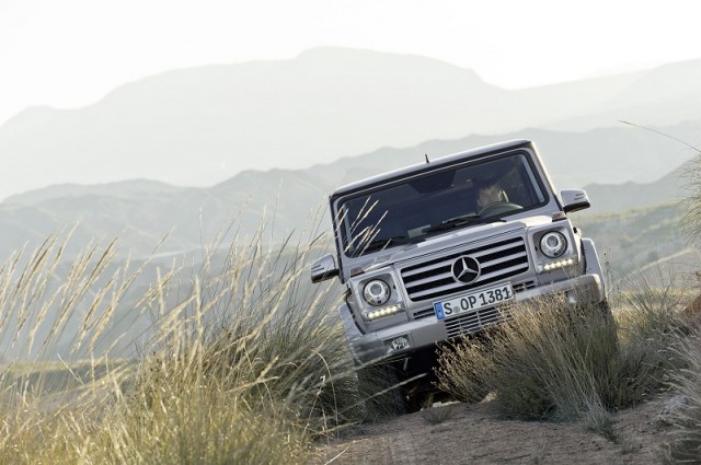 Merc G-Wagen updated inside and out. Image by Mercedes-Benz.