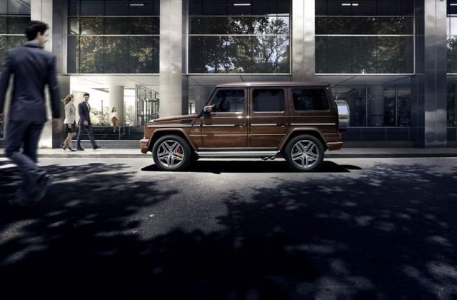 Biturbo 4.0 V8 slots into Mercedes G-Class. Image by Mercedes-Benz.