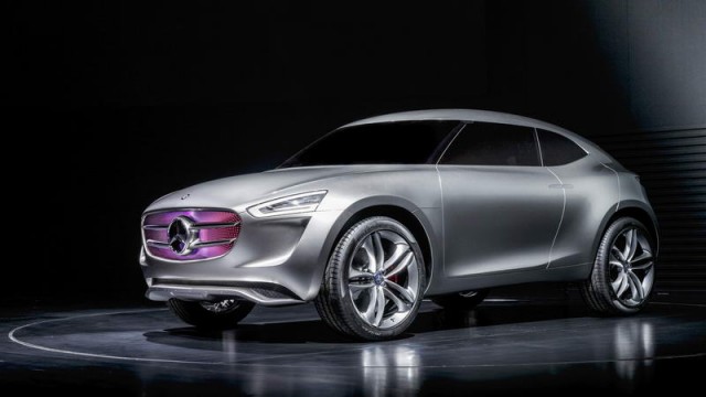 Mercedes reveals G-Code baby SUV. Image by Mercedes-Benz.