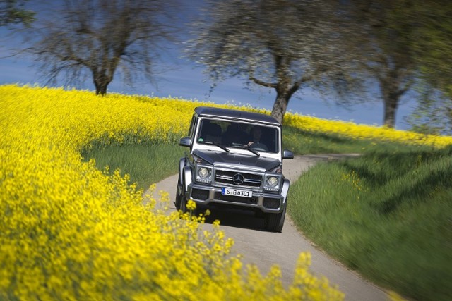 First drive: Mercedes-Benz G 63 AMG. Image by Mercedes-Benz.