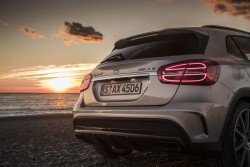 2014 Mercedes-Benz GLA 45 AMG. Image by Mercedes-Benz.